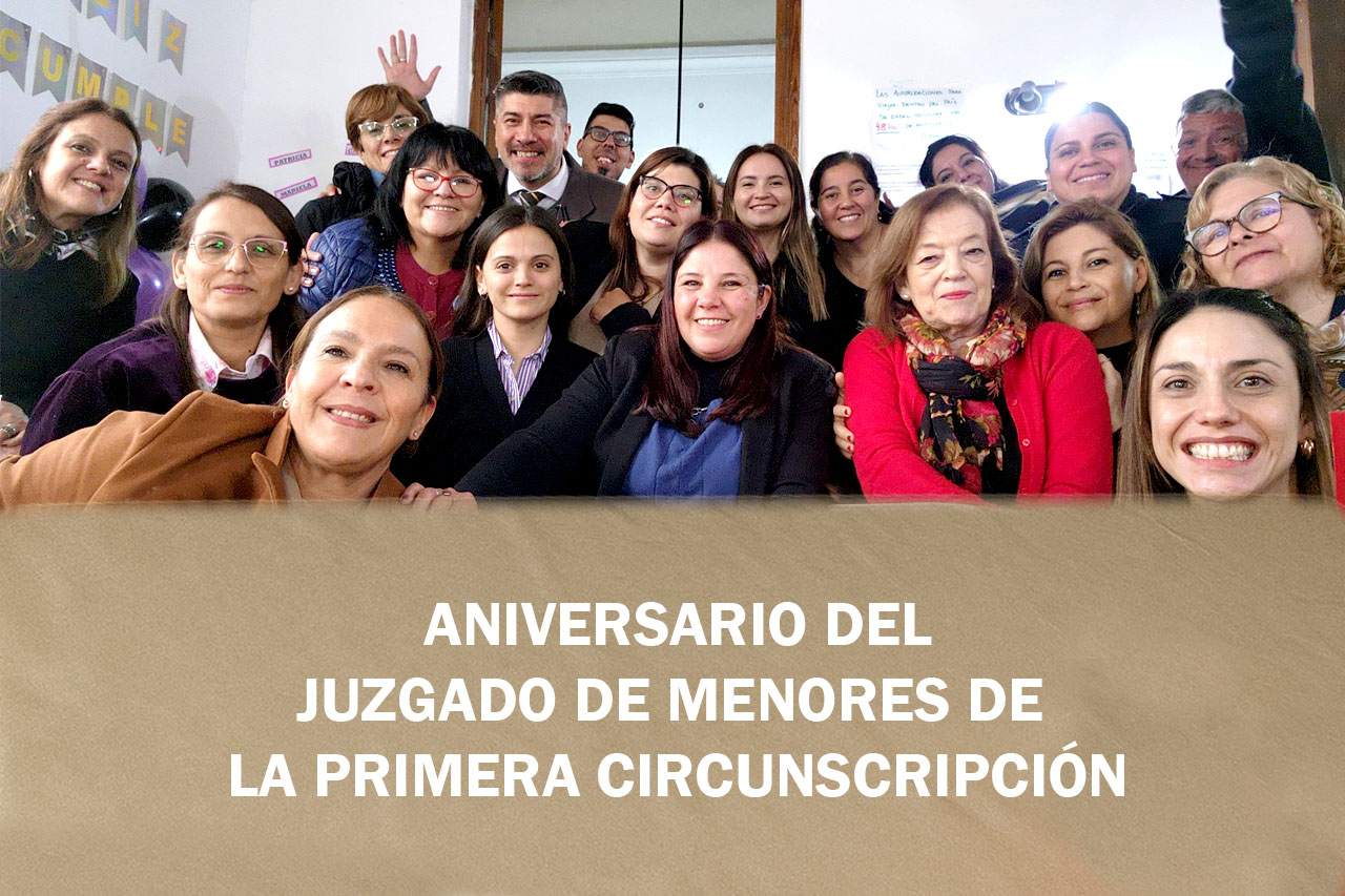 aniversario de juzgado de menores