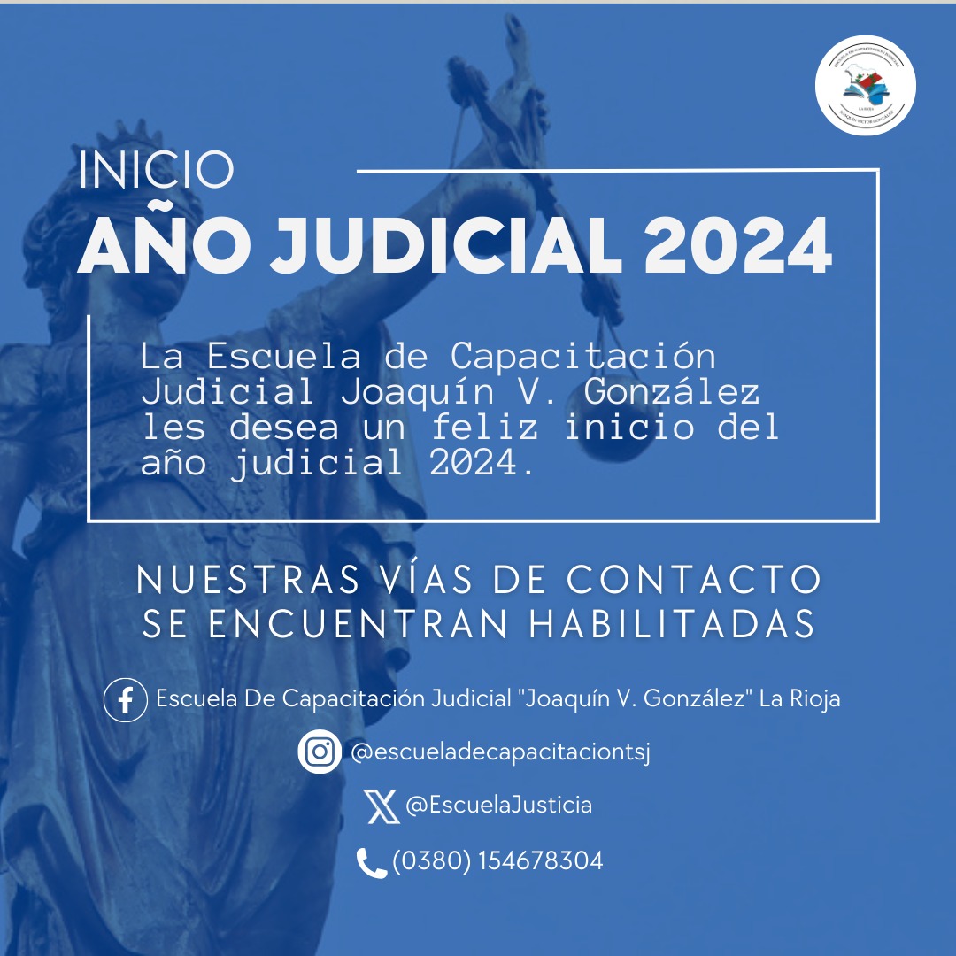 INICIO DE AÑO JUDICIAL